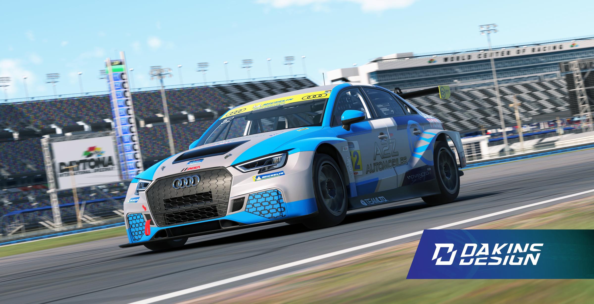 Preview of OFFICIAL 2026 #52 Baker Racing x A2Z Automobiles/LIQUI MOLY IMSA Michelin Pilot Challenge Audi RS3 TCR by Jason Dakins
