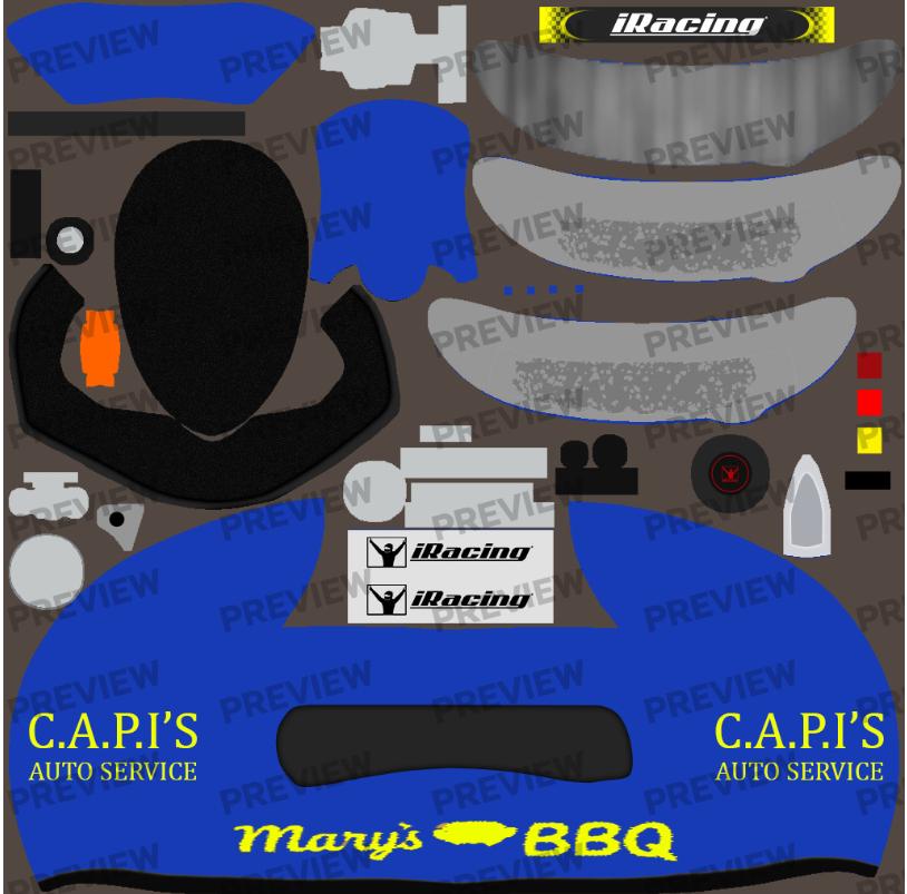 Preview of RON WALTERS Helmet by Tony Rice LXIV