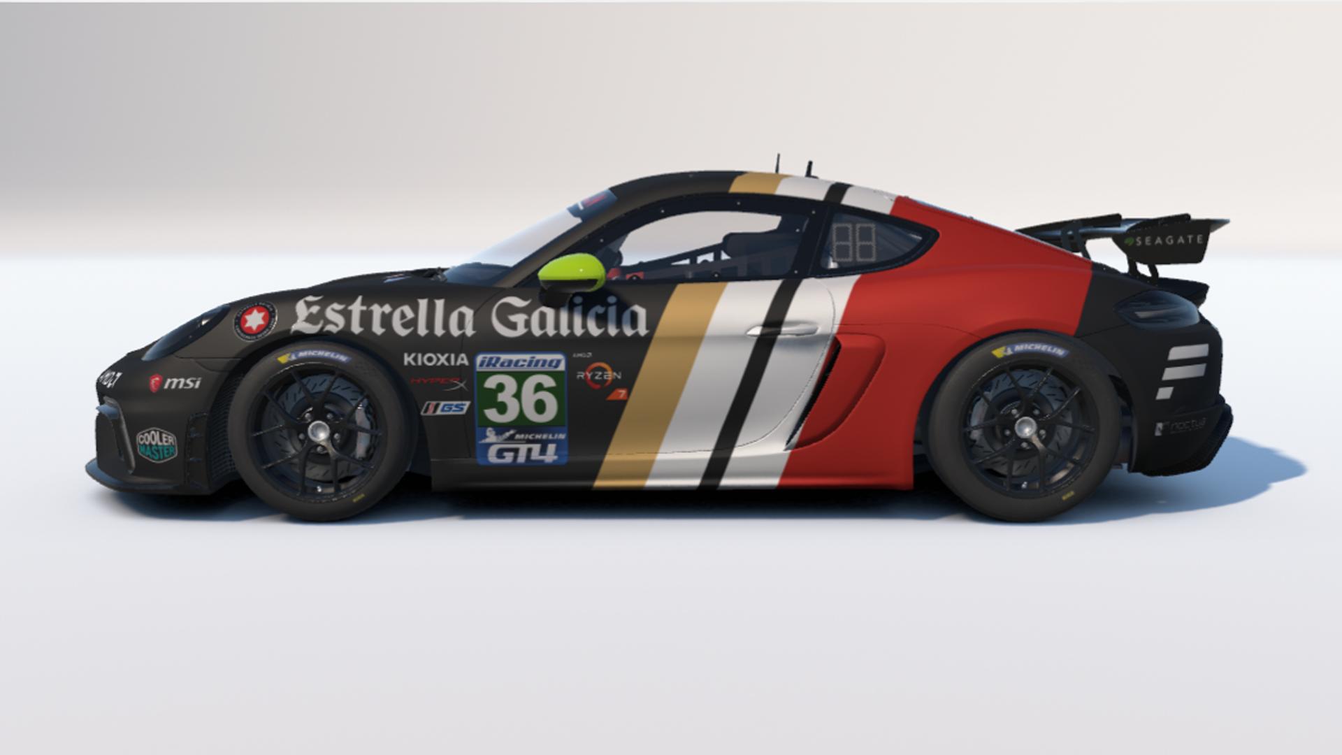 Preview of Porsche718 GT4 Estrella Classic by Alfonso Gonzalez