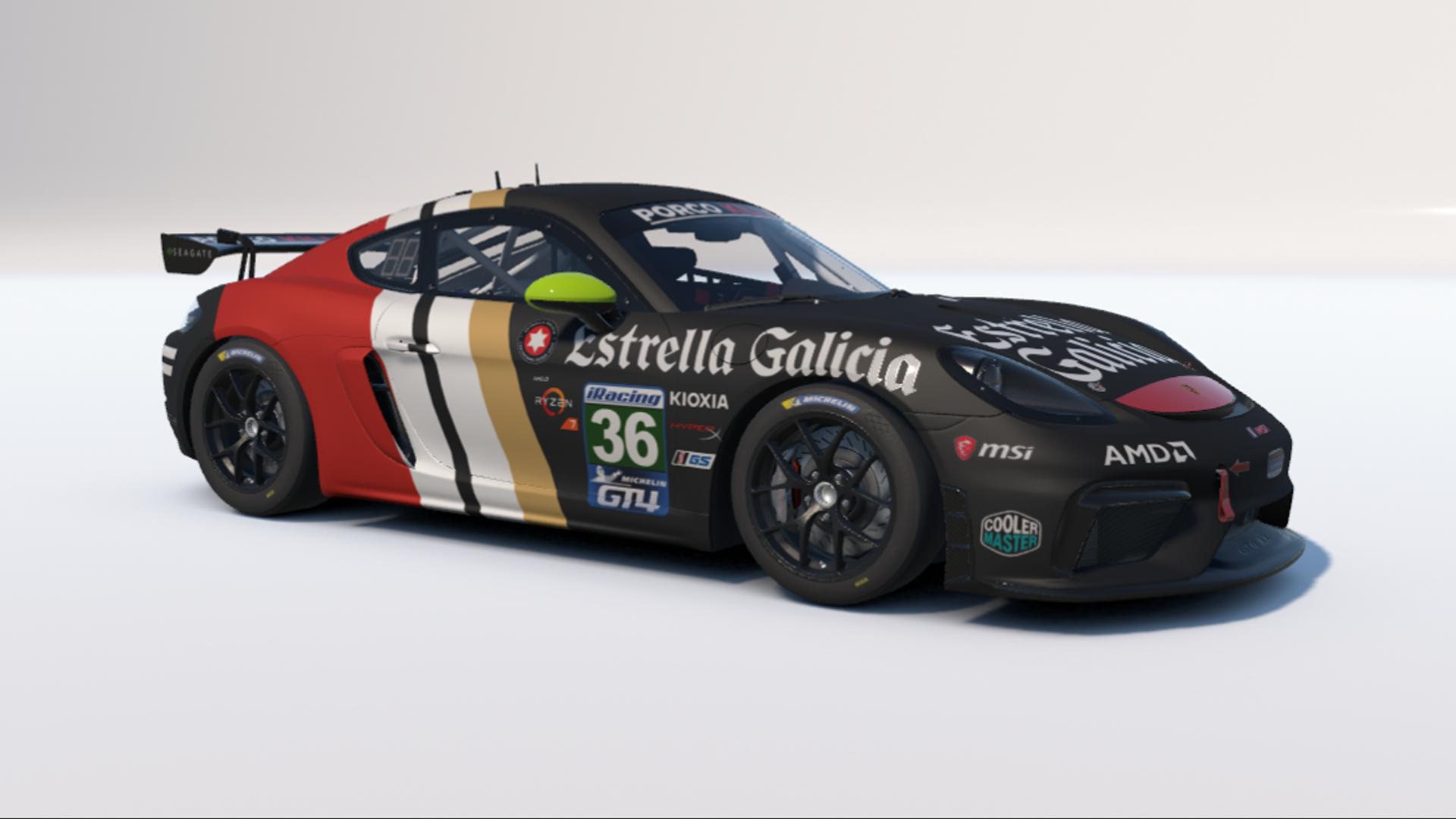Preview of Porsche718 GT4 Estrella Classic by Alfonso Gonzalez