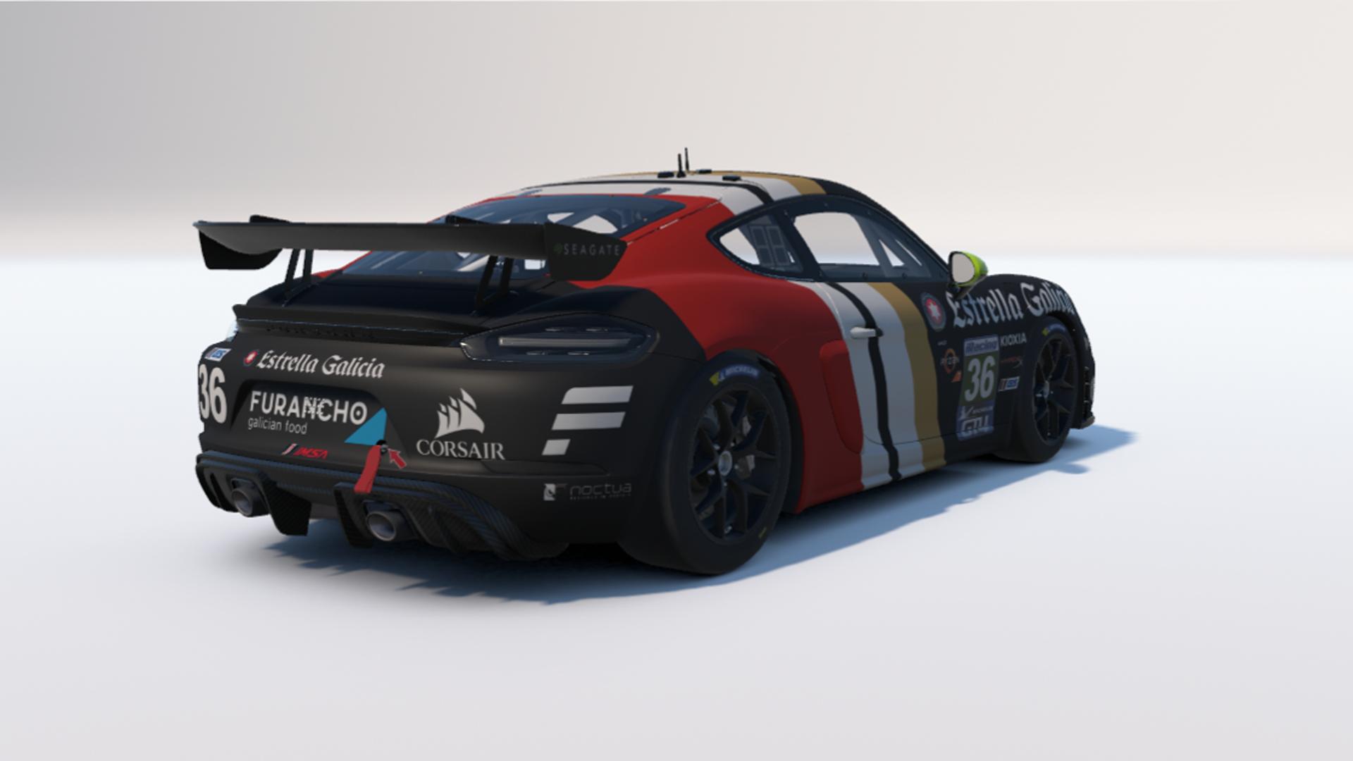 Preview of Porsche718 GT4 Estrella Classic by Alfonso Gonzalez