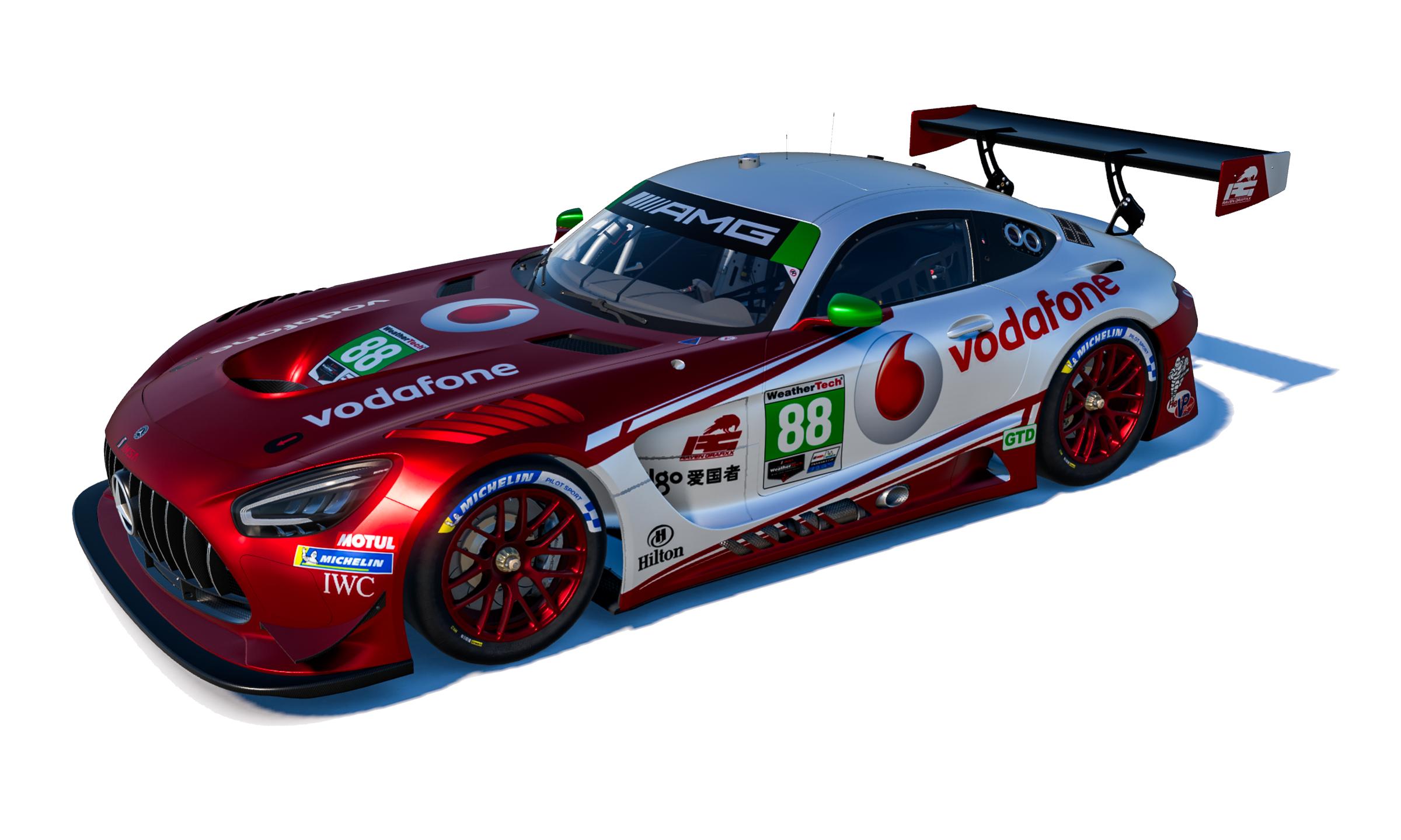 Preview of Vodafone Mercedes AMG GT3 2020 2026 v3B GTD by Doyle Lowrance