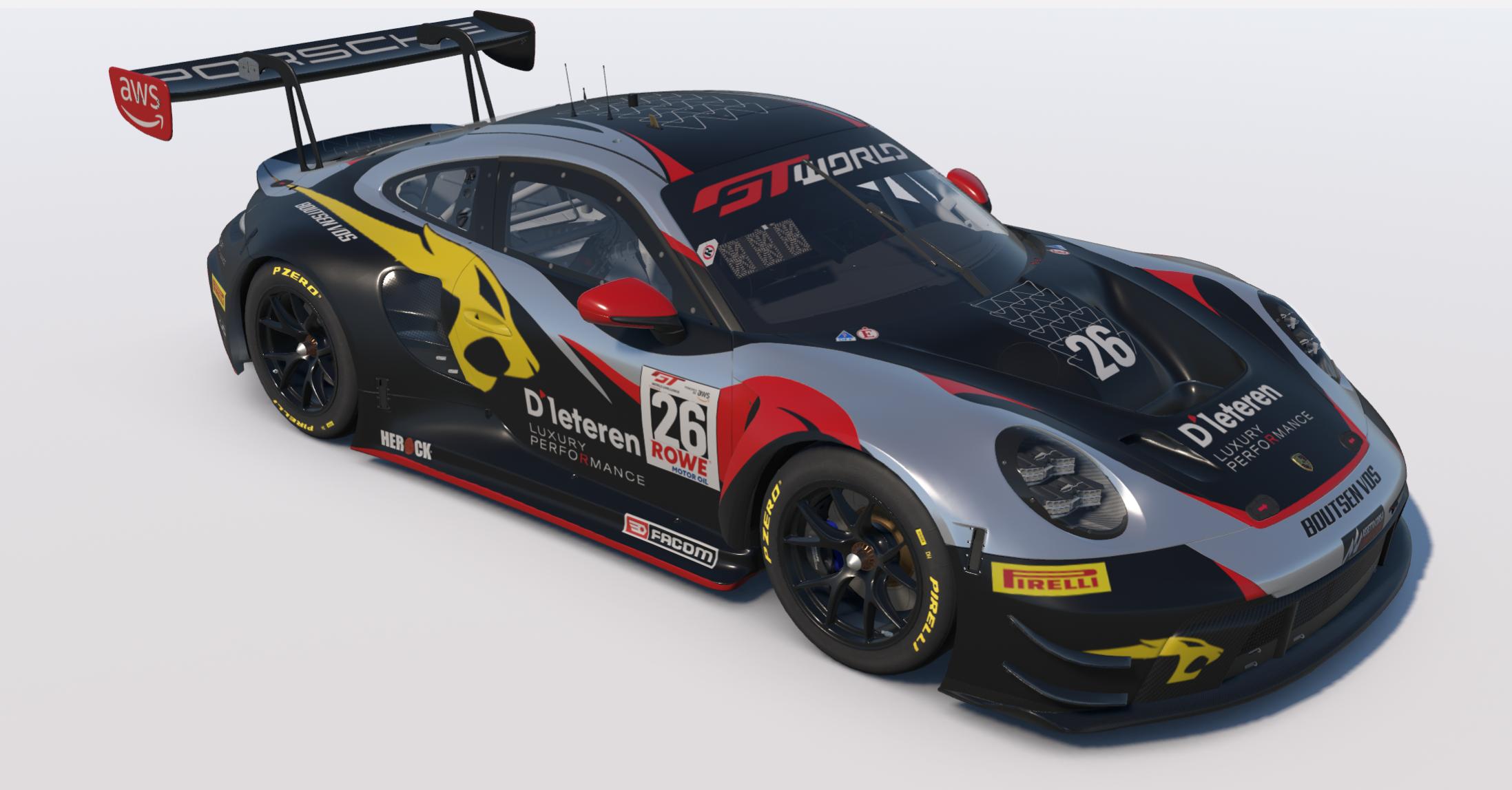 Preview of Boutsen VDS 2026 Livery for GT World Challenge Europe by Keith Archer
