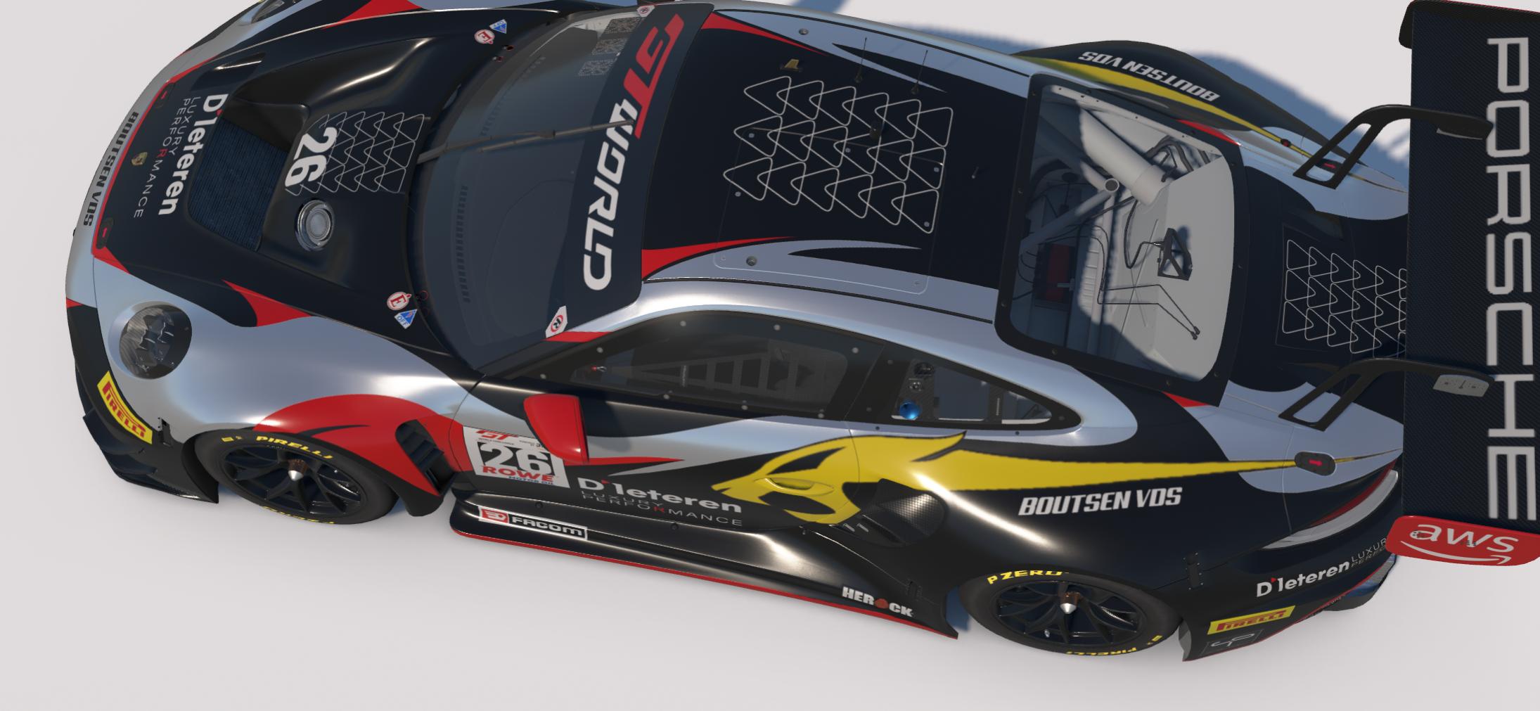 Preview of Boutsen VDS 2026 Livery for GT World Challenge Europe by Keith Archer