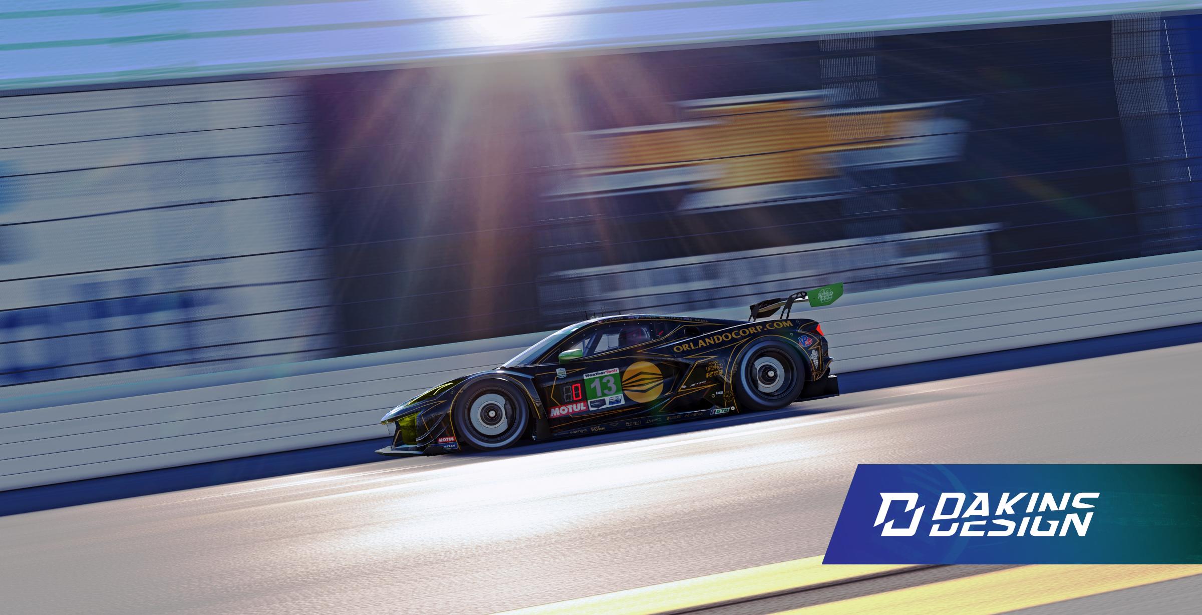 Preview of OFFICIAL 2026 13 Autosport (AWA) x Orlando Corp. Corvette Z06 GT3.R IMSA GTD by Jason Dakins