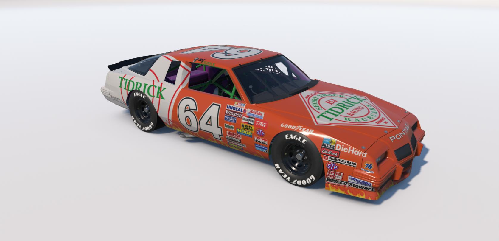 Preview of BJ Tidrick Fantasy 1987 NASCAR Scheme by Eric Johnson Jr