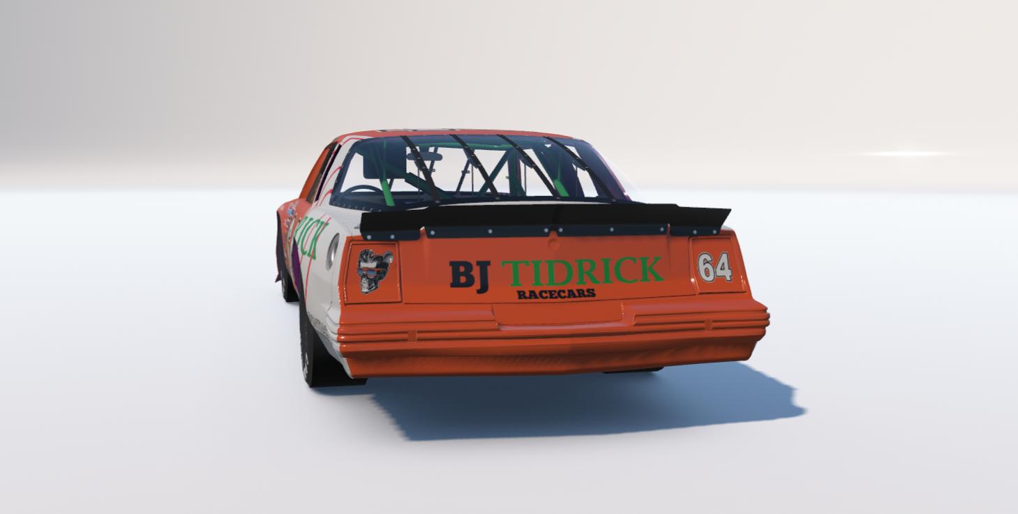 Preview of BJ Tidrick Fantasy 1987 NASCAR Scheme by Eric Johnson Jr
