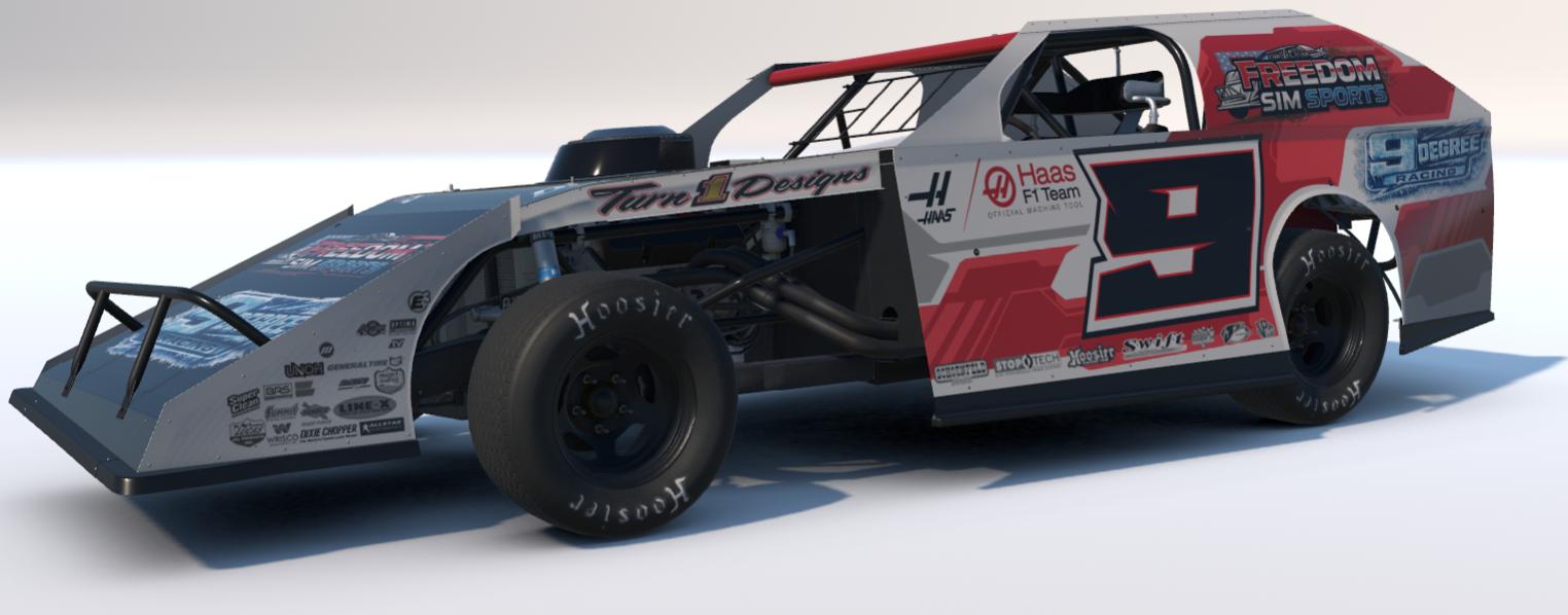 Preview of Alex Smith #9 Freedom Simsports 9 Degree Racing Dirt UMP Mod by Jon Gutekunst