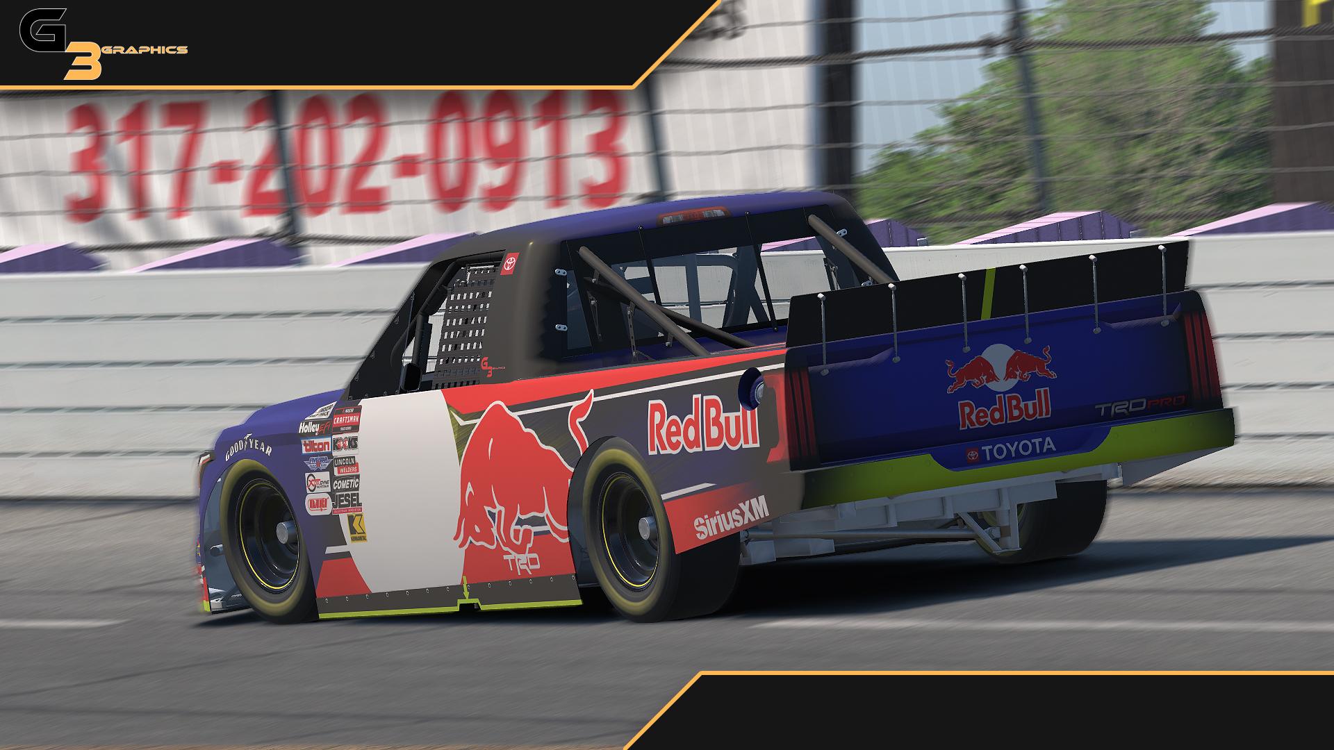 Preview of RedBull NASCAR NCTS Toyota Tundra TRD Pro Truck by Trey J Galgon