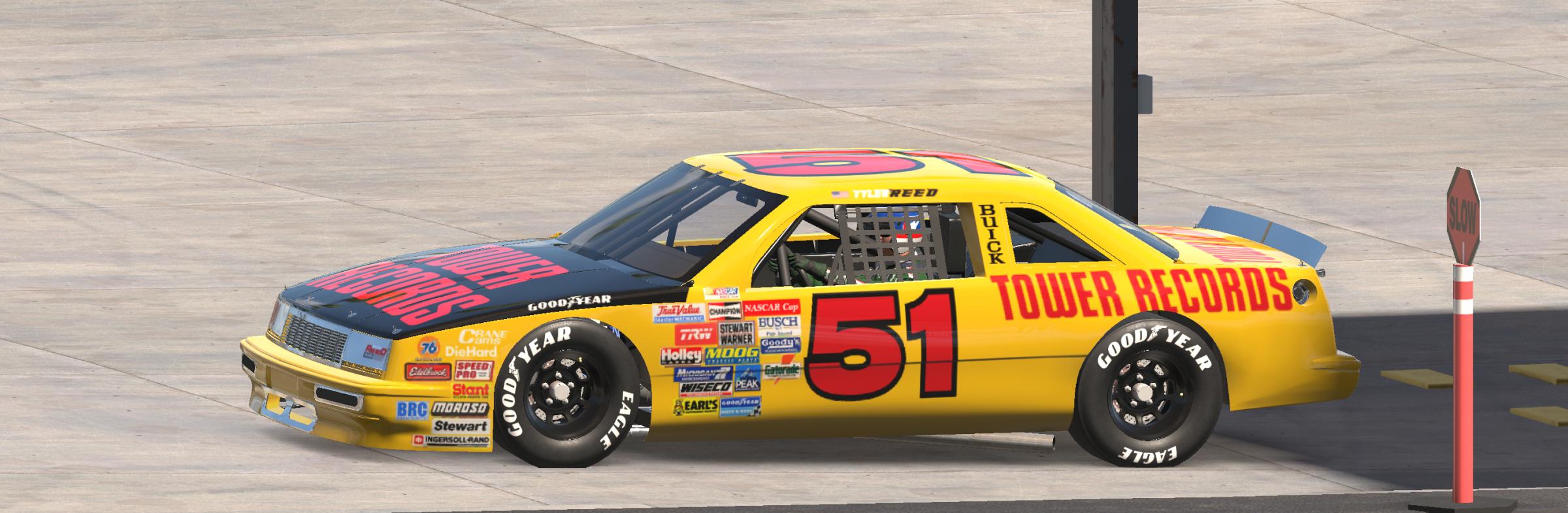 Preview of 2026 Tower Records Buick LeSabre 1987 by Tyler V Reed