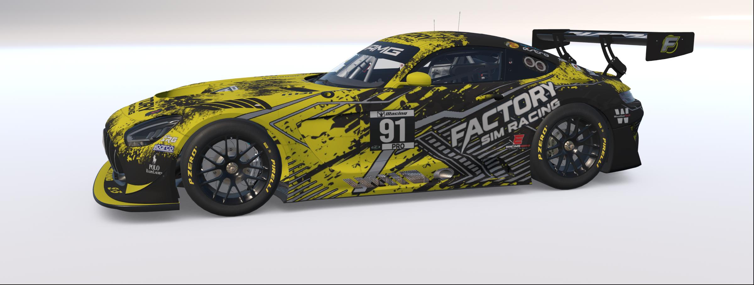 Preview of 2026 Factory Sim Racing Mercedes AMG GT3 by Rob Evans