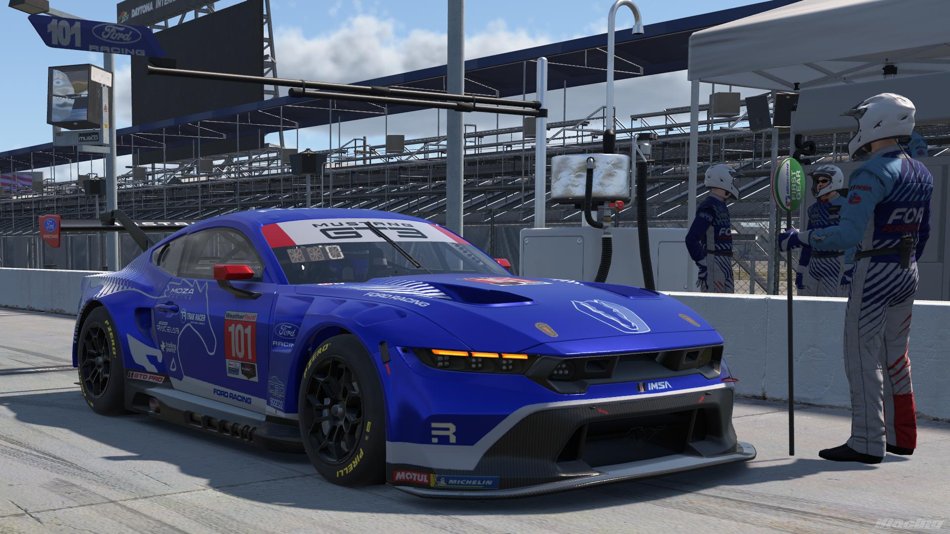 Preview of Ford Racing GT3 Dark Horse Mustang by Marshall W.