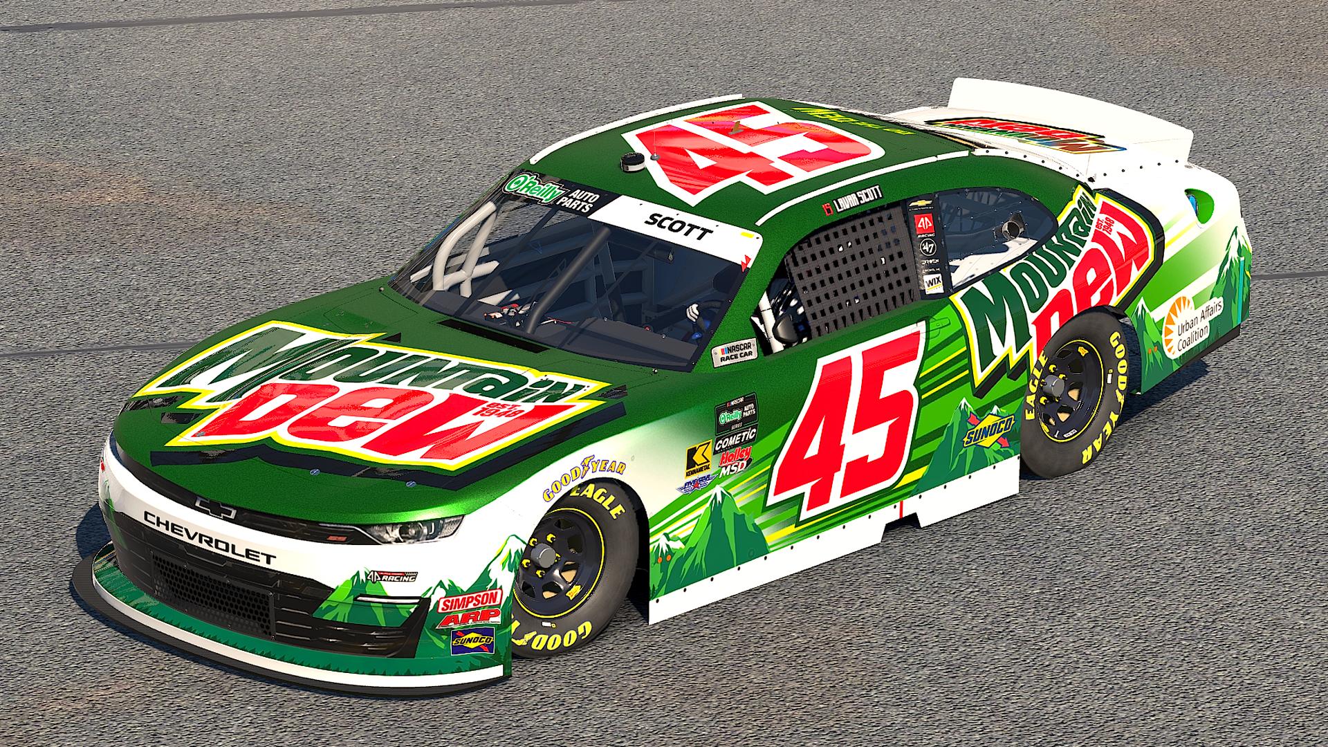 Preview of Lavar Scott 45 Mountain Dew Concept by Skyler Fox4