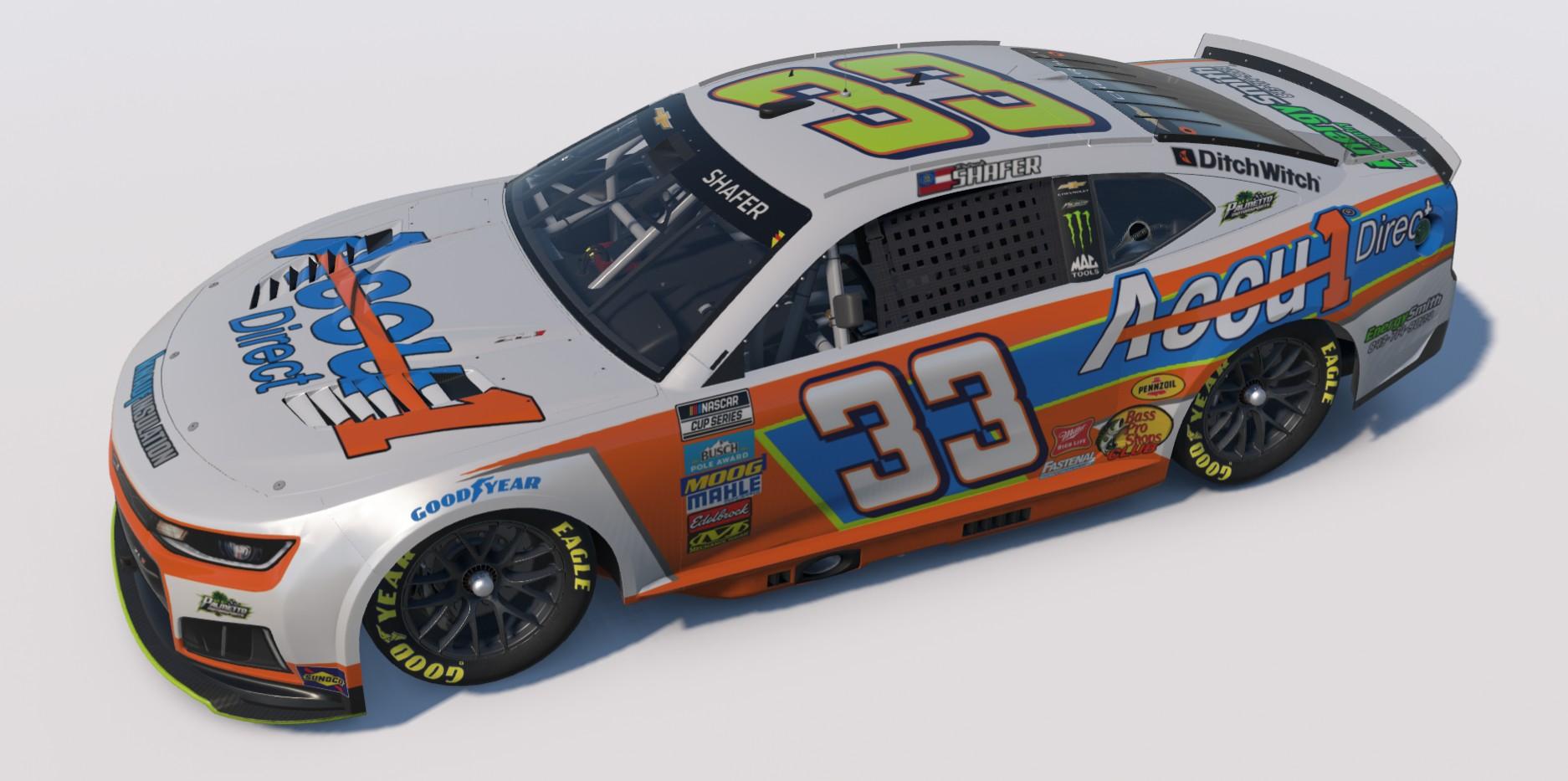 Preview of Accu-1 Direct Camaro ZL-1 (Personal Daytona 500 scheme) by Patrick Shafer