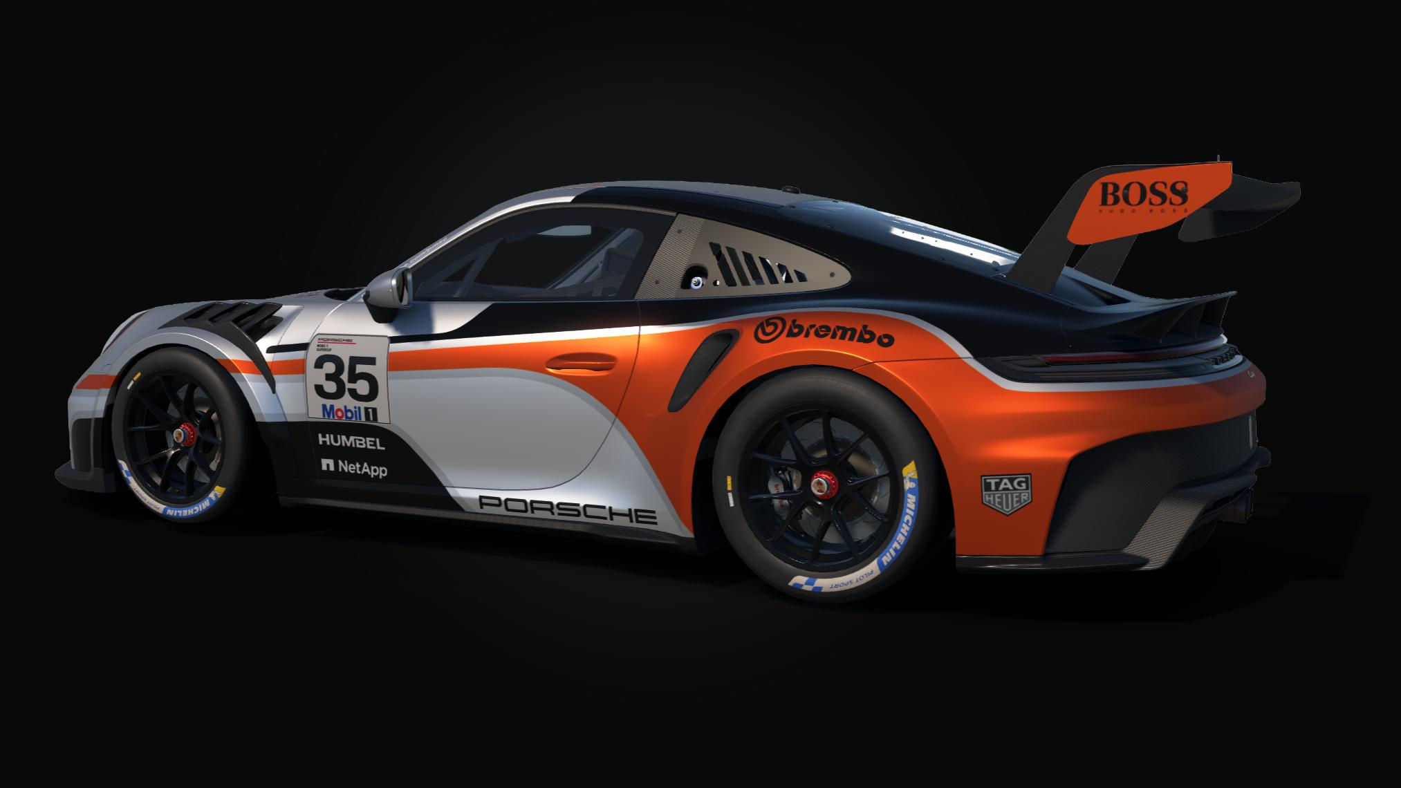Preview of Porsche Cup 992.2 - Silver and Orange by Enrique V.