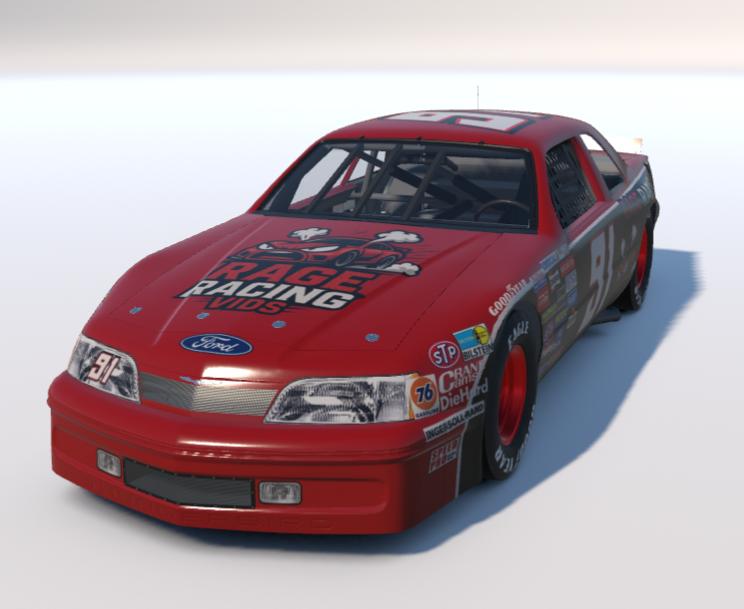Preview of Rage Racing Vids 1987 NASCAR Legends Ford Thunderbird by Zachary K.