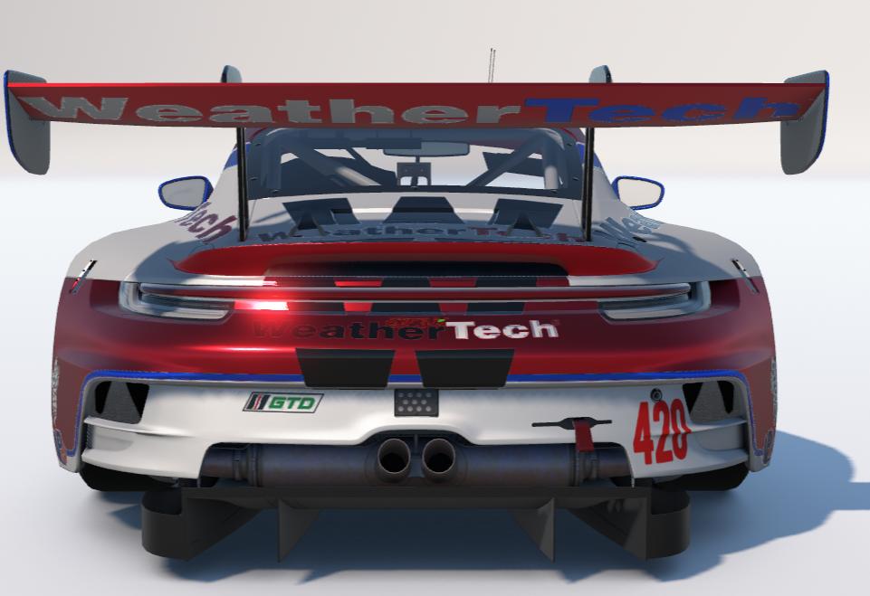 Preview of WeatherTech Racing 88 Porsche 992r GT3 by Todd Schwarz