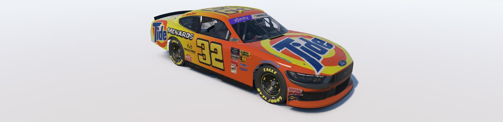 Preview of Tide XFINITY Ford Mustang by Elijah Gibbins J.