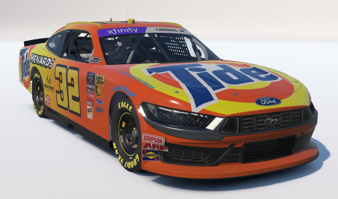 Preview of Tide XFINITY Ford Mustang by Elijah Gibbins J.