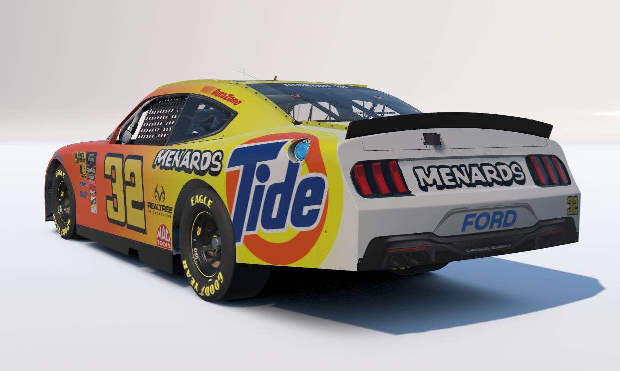 Preview of Tide XFINITY Ford Mustang by Elijah Gibbins J.