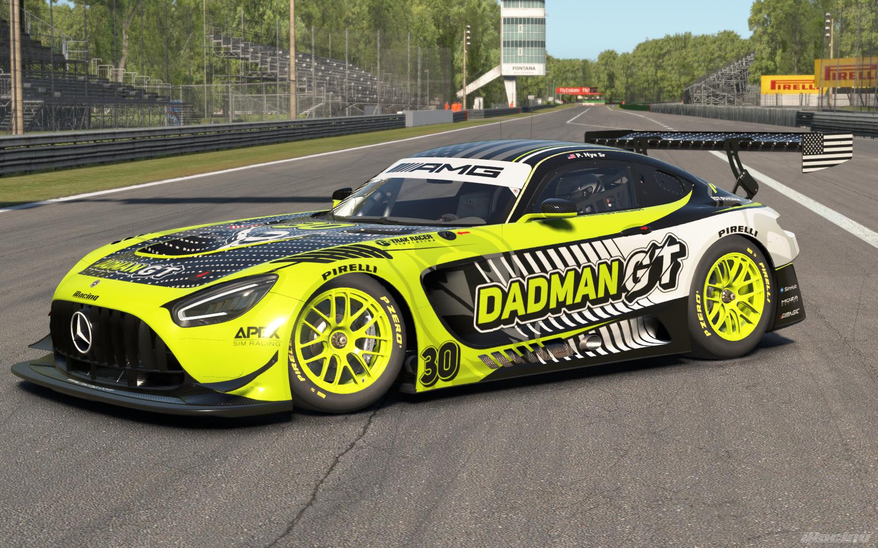 Preview of DadManGT AMG GT3 Custom Number by Paul O&rsquo;Mally