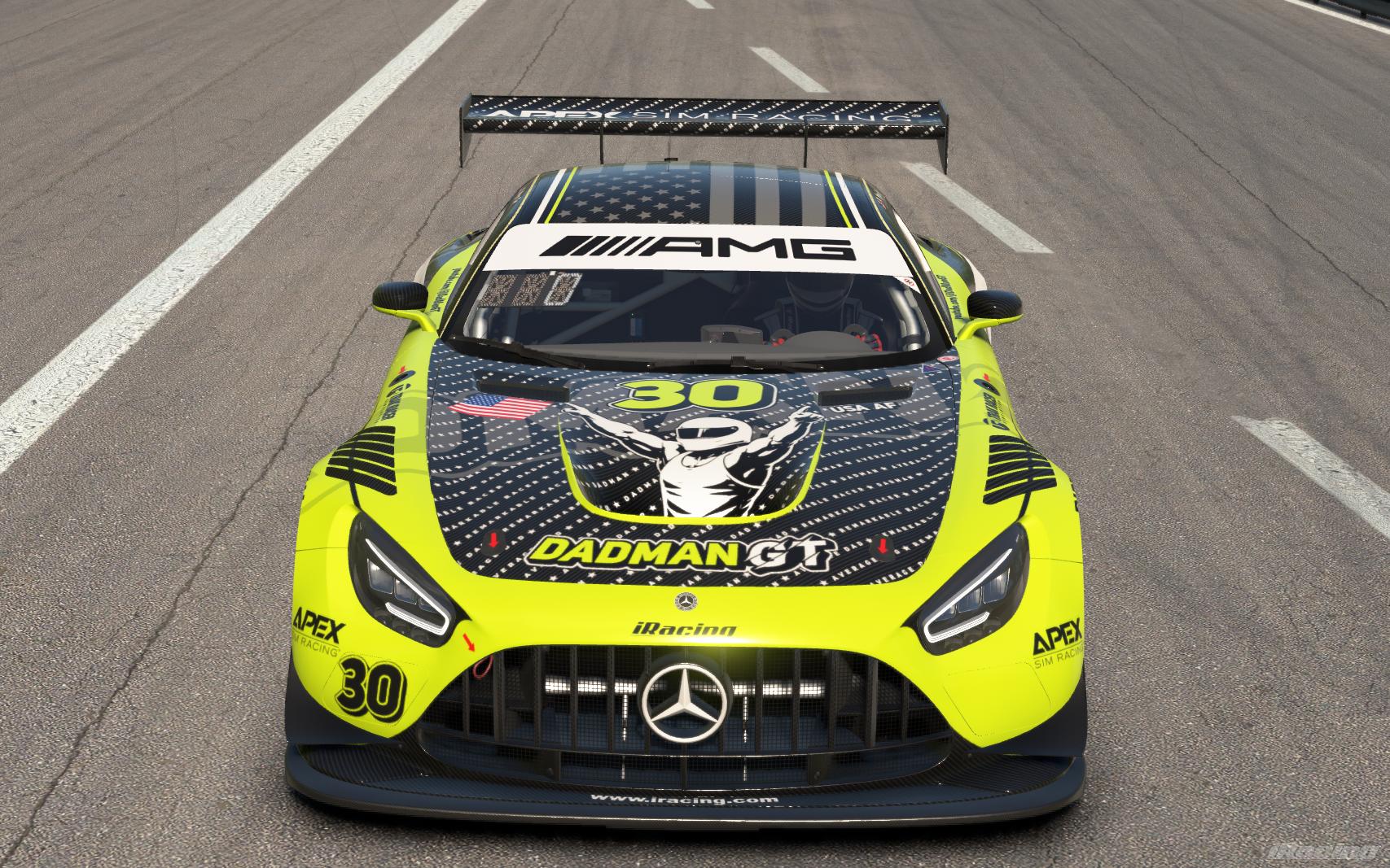 Preview of DadManGT AMG GT3 Custom Number by Paul O&rsquo;Mally