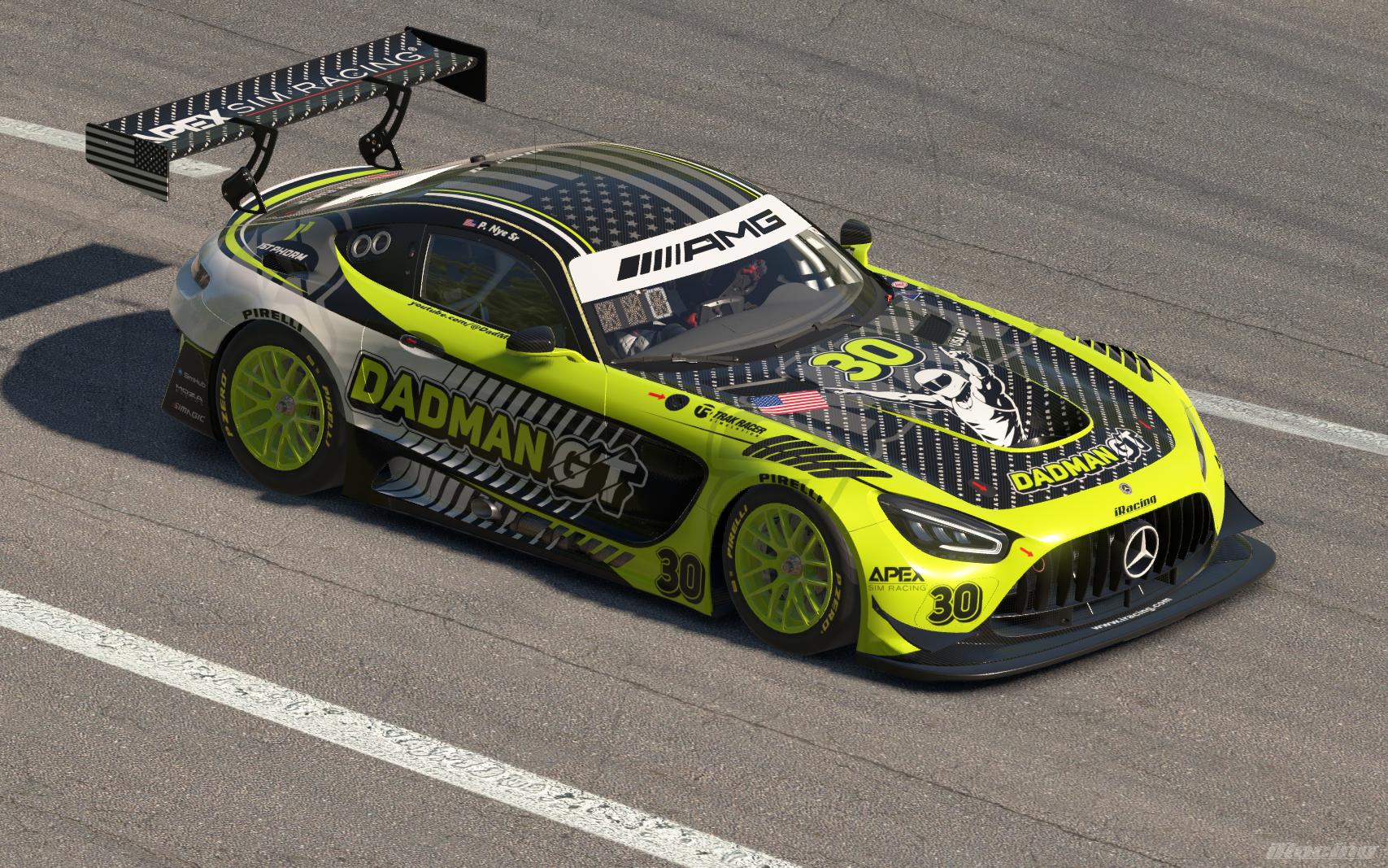 Preview of DadManGT AMG GT3 Custom Number by Paul O&rsquo;Mally