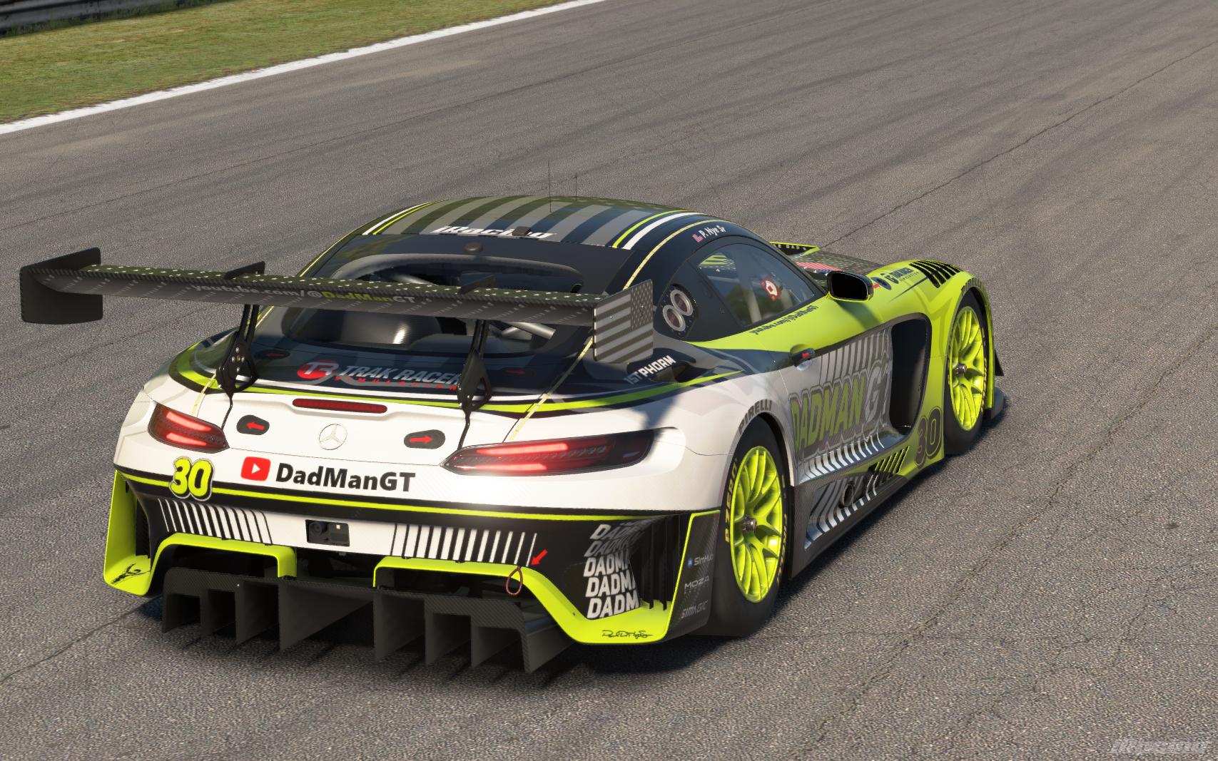 Preview of DadManGT AMG GT3 Custom Number by Paul O&rsquo;Mally