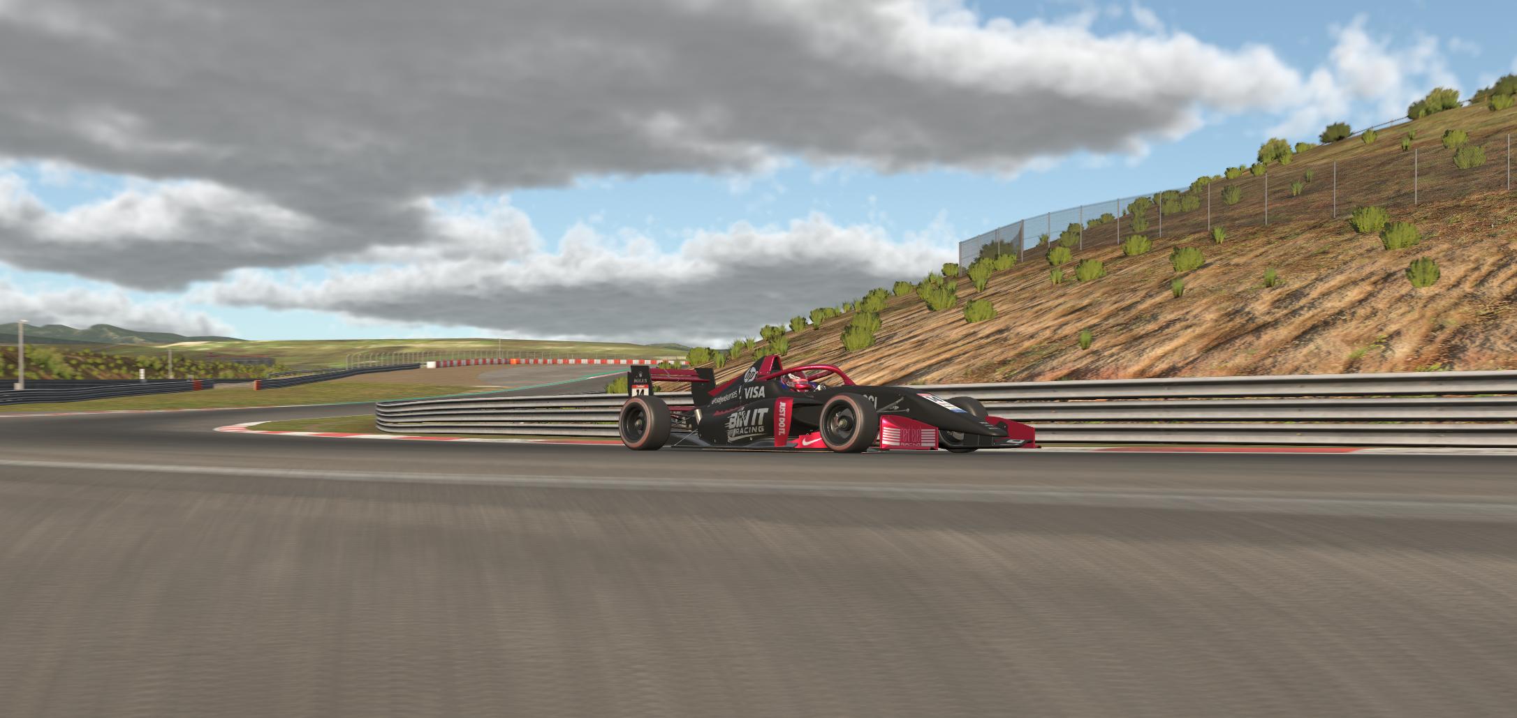 Preview of Farrow - Matte Black & Metallic Crimson by Sam Mort