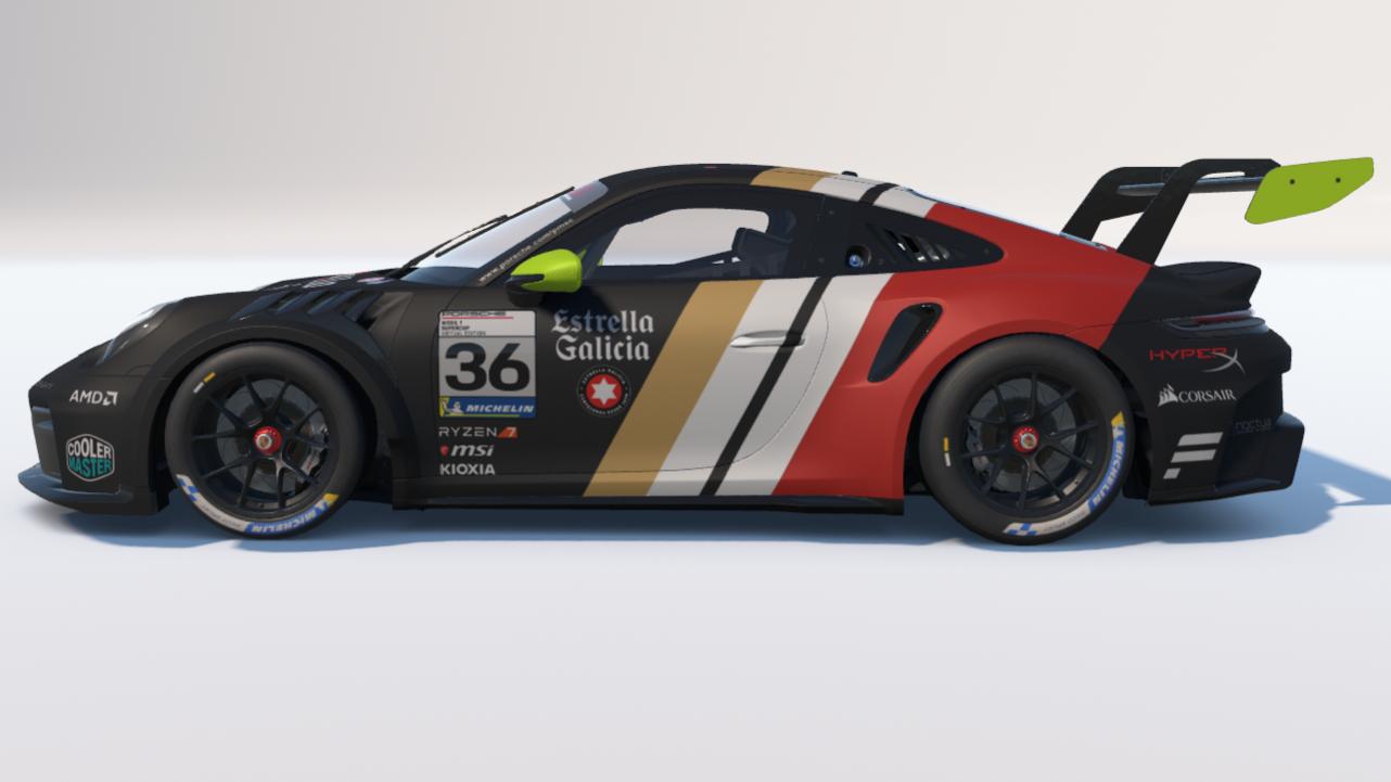 Preview of Porsche 992 Cup Estrella Classic by Alfonso Gonzalez