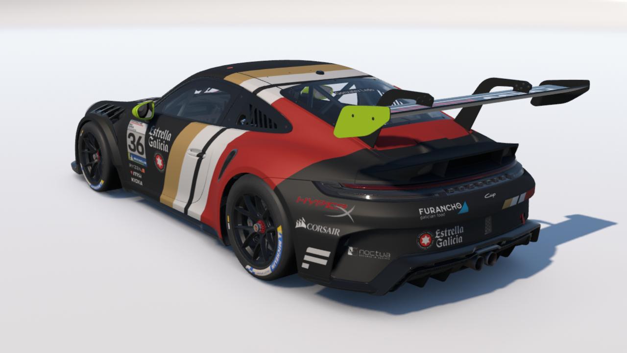 Preview of Porsche 992 Cup Estrella Classic by Alfonso Gonzalez