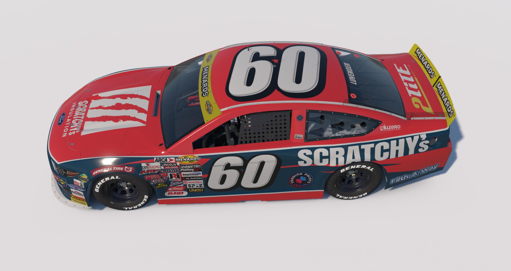 Preview of Scratchys Insulation ARCA Ford Mustang by Steve Luvender