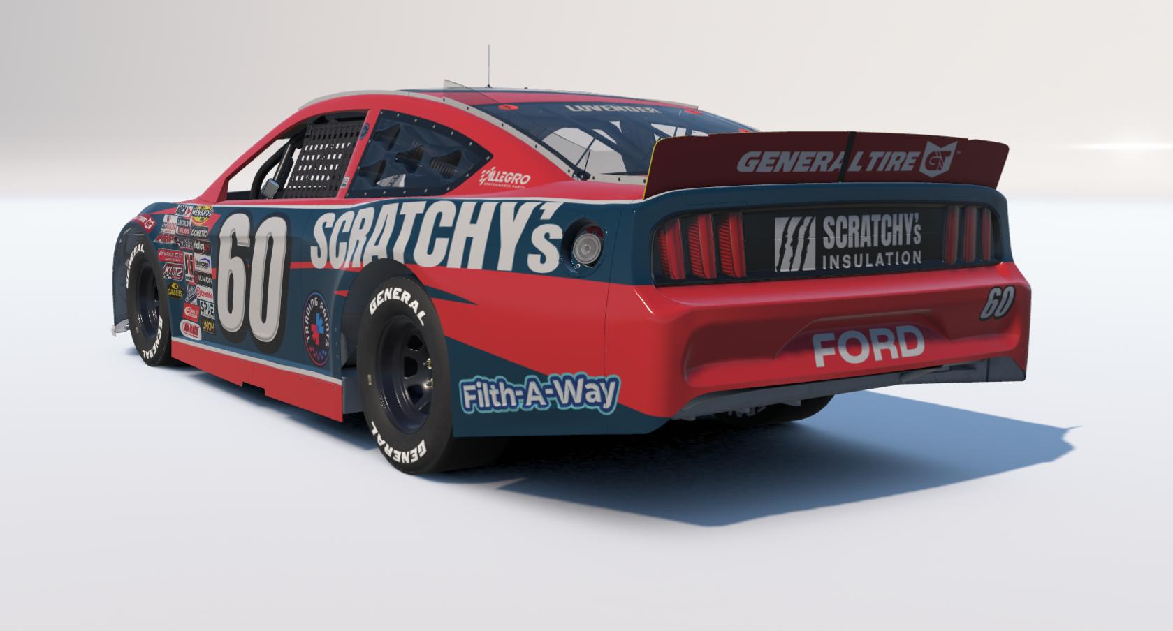 Preview of Scratchys Insulation ARCA Ford Mustang by Steve Luvender