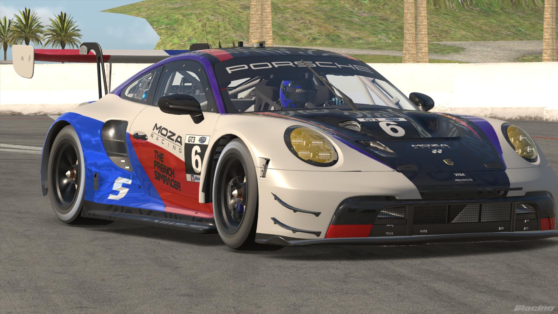Preview of DRT Flat 6 livery for the Porsche 992 GT3 R by Yanis L.