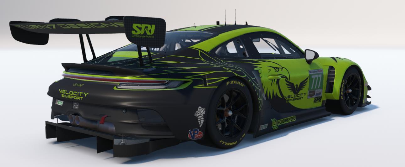 Preview of PORSCHE GT3R VELOCITY SIMSPORTS PAINT (READ DESCRIPTION) by Colin C.