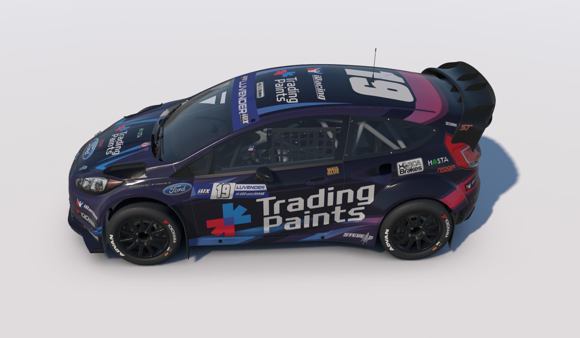 Preview of Trading Paints Rally Fiesta by Steve Luvender