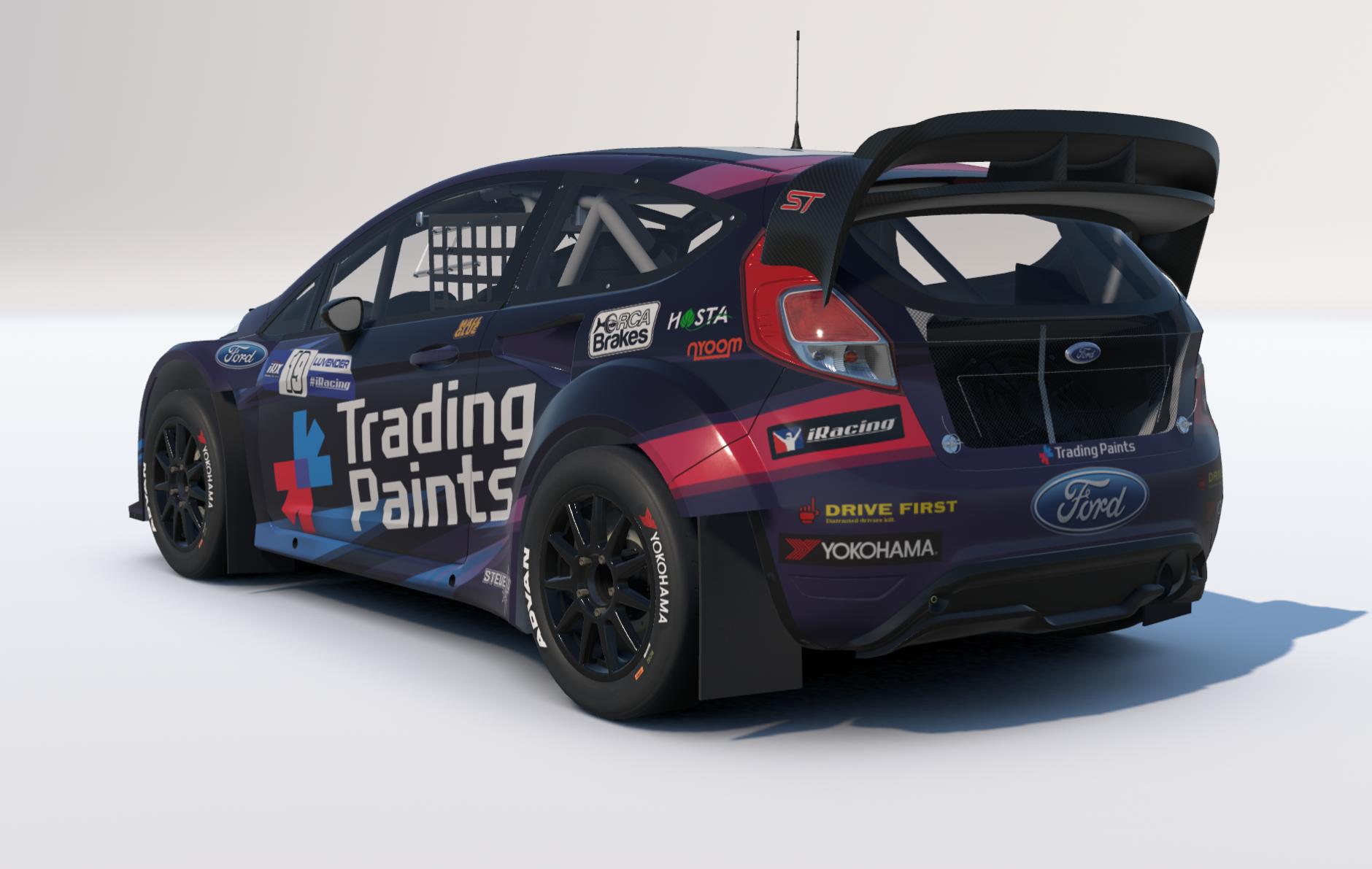 Preview of Trading Paints Rally Fiesta by Steve Luvender