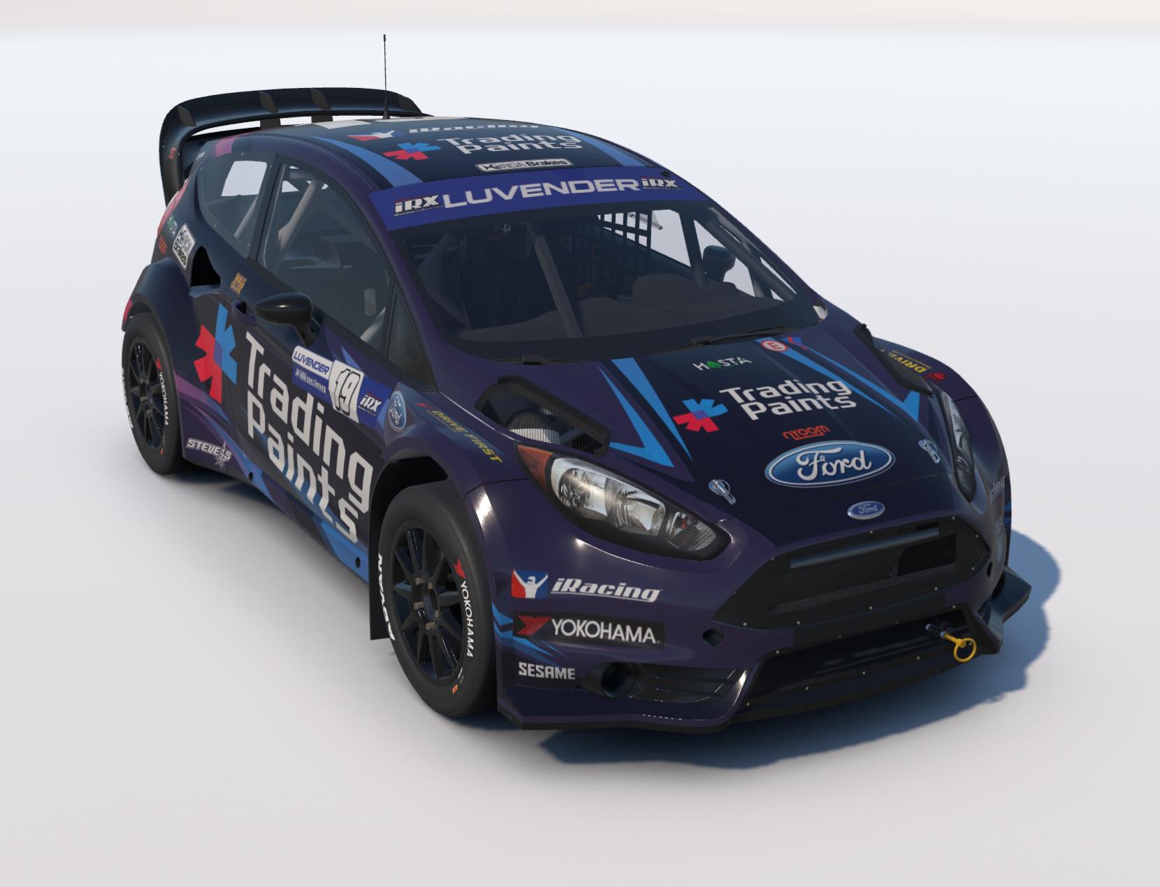 Preview of Trading Paints Rally Fiesta by Steve Luvender
