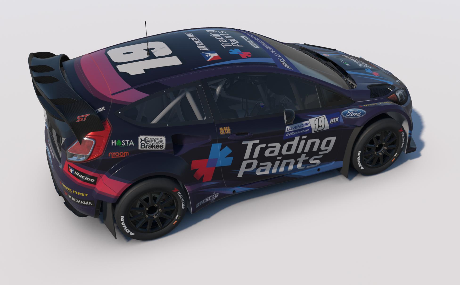 Preview of Trading Paints Rally Fiesta by Steve Luvender