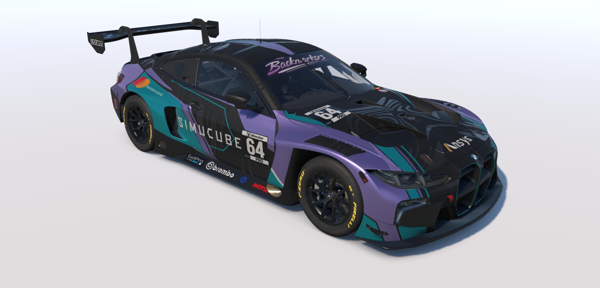 Preview of The Backmarkers BMW M4 GT3 EVO v2 by Rinus Yun