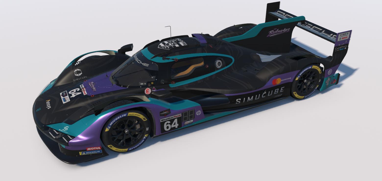 Preview of The Backmarkers Porsche 963 GTP by Rinus Yun