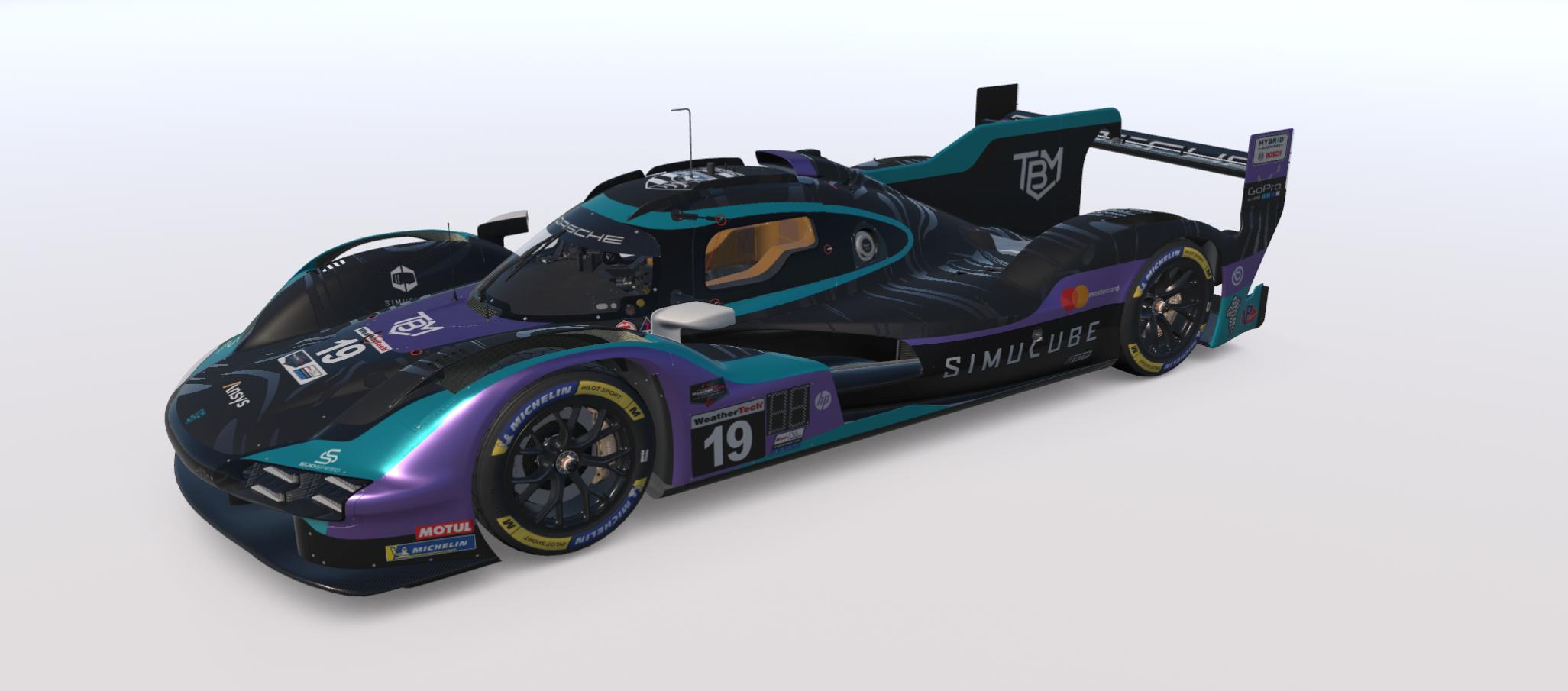 Preview of The Backmarkers Porsche 963 GTP by Rinus Yun