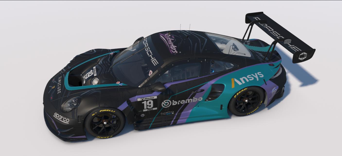 Preview of The Backmarkers Porsche GT3 (992) by Rinus Yun