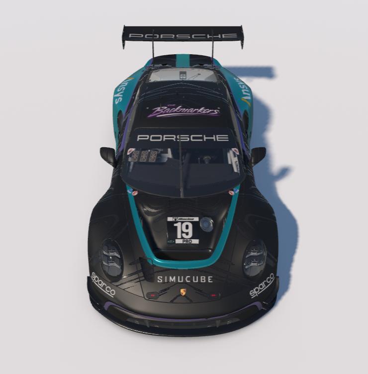 Preview of The Backmarkers Porsche GT3 (992) by Rinus Yun