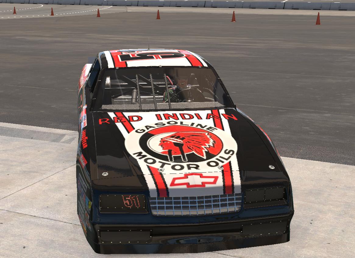 Preview of 2026 Red Indian Oil Chevrolet Monte Carlo 1987 by Tyler V Reed