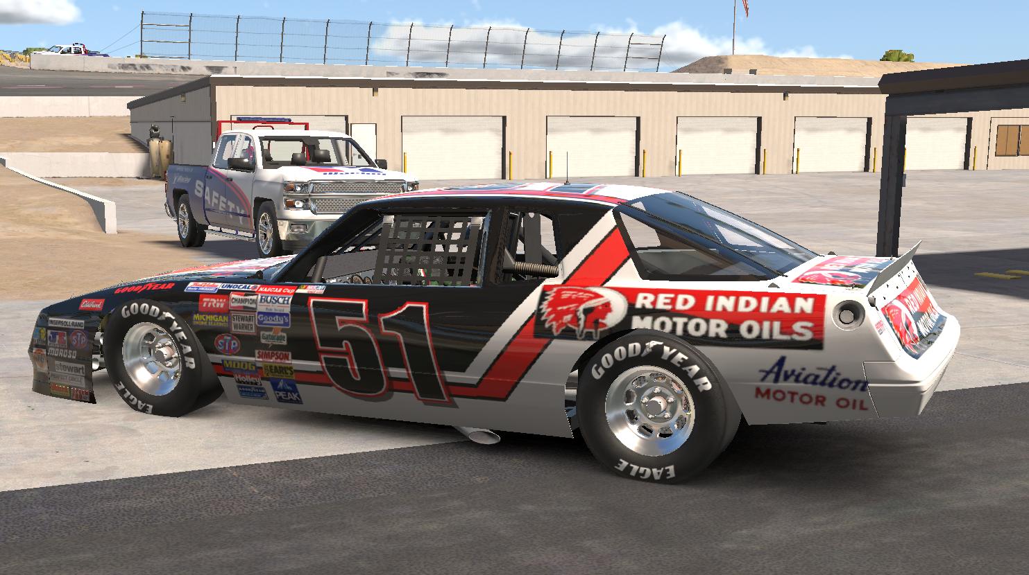 Preview of 2026 Red Indian Oil Chevrolet Monte Carlo 1987 by Tyler V Reed