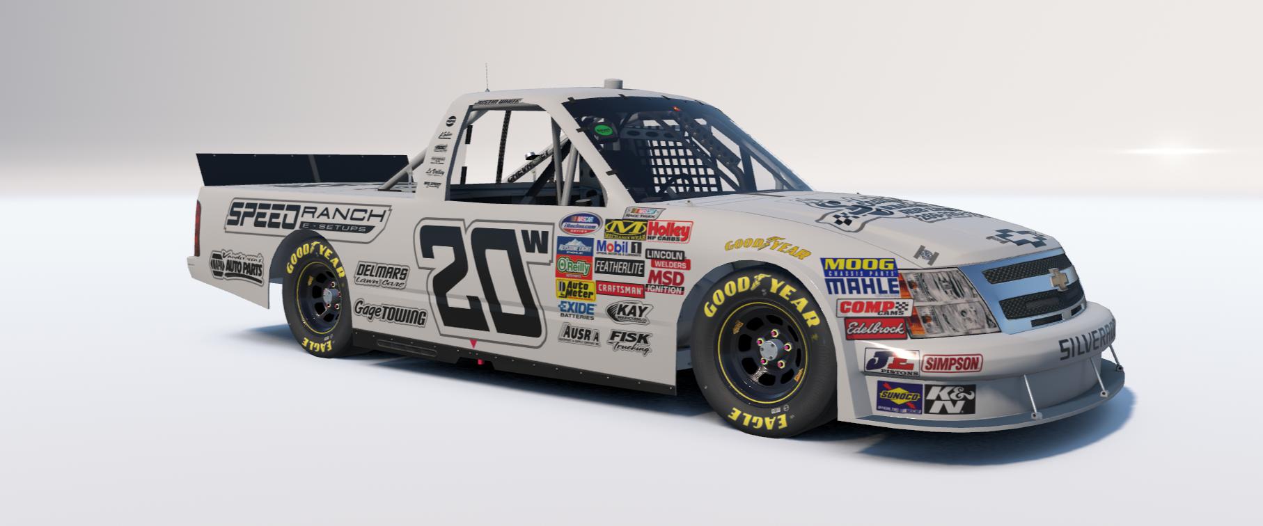 Preview of Justin White Chevrolet Silverado Truck by Tyler Bowman4