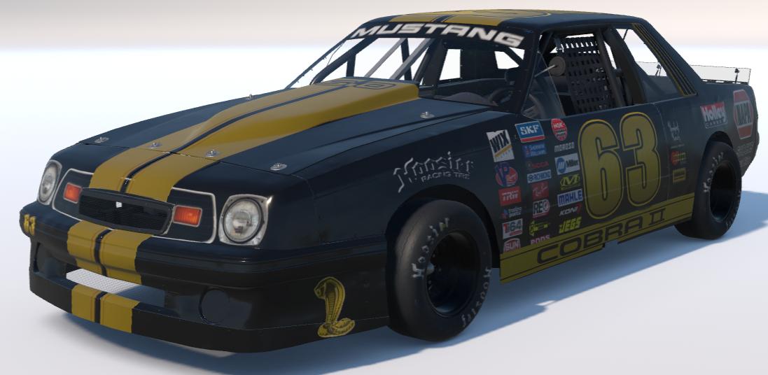 Preview of Mustang Cobra II Black Gold Mini Stock 1976 by Dave Whitney