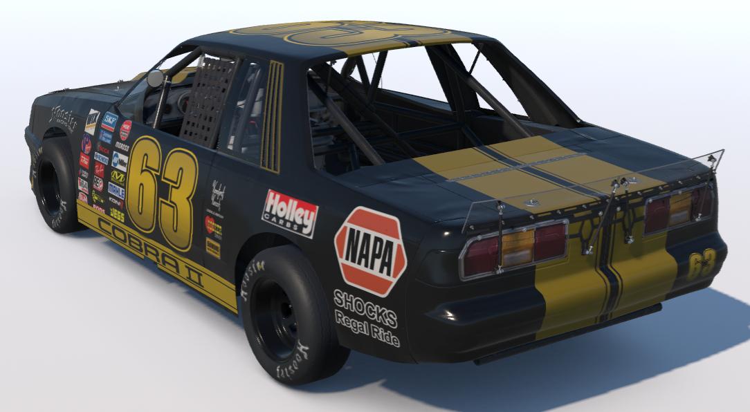 Preview of Mustang Cobra II Black Gold Mini Stock 1976 by Dave Whitney
