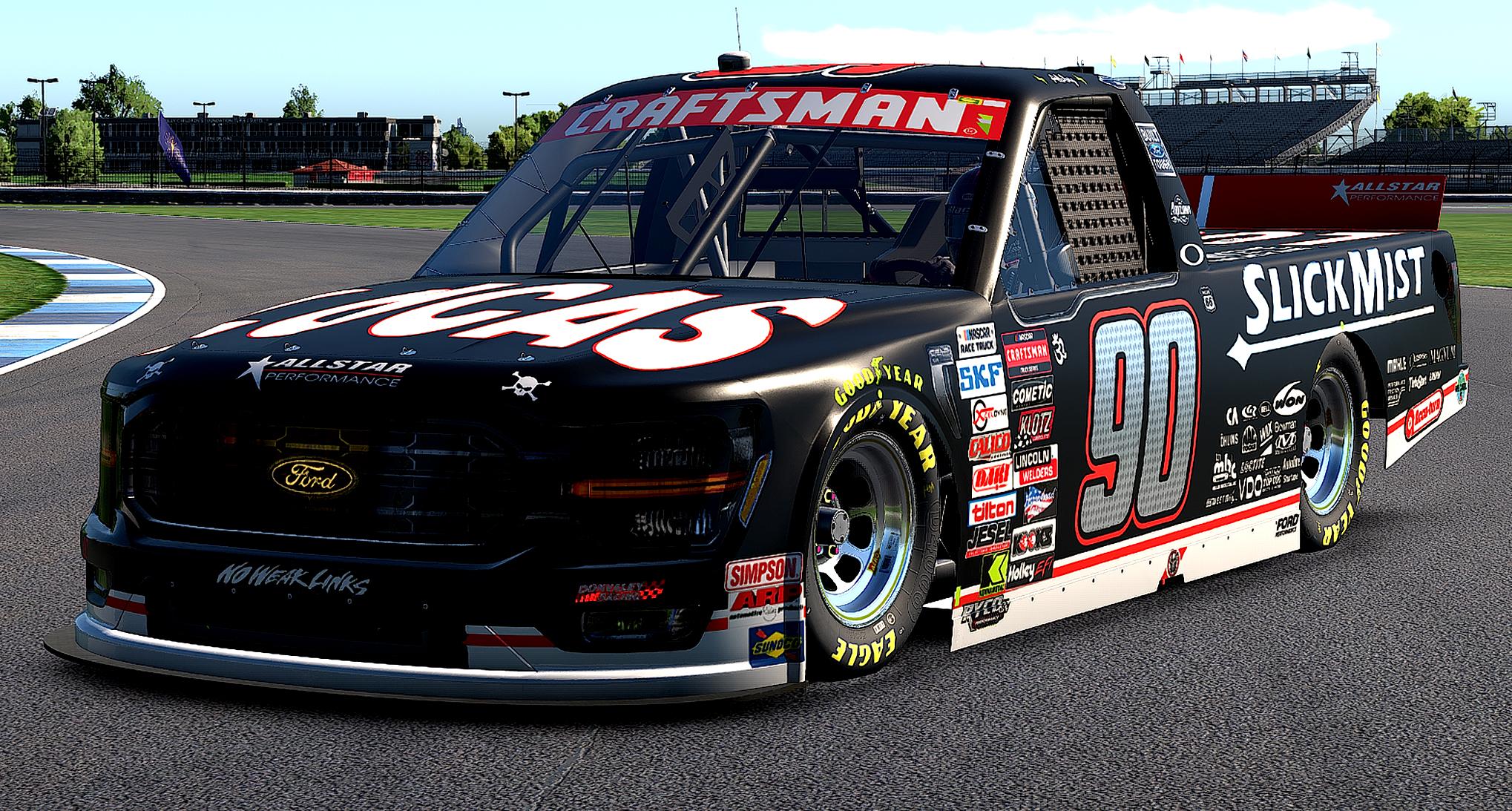 Preview of NO NUM #90 Scott Bloomquist Lucas 2002 (what if) / 2026 Craftsman Truck / Donlavey Racing "Gungnir" by Abigail von Exner